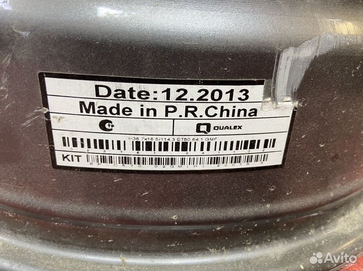 Диск колеса R18 Honda CRV 4 CRV4 CRV-4