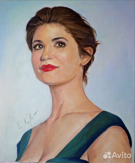 Портреты и картины на заказ по фото. Не печать