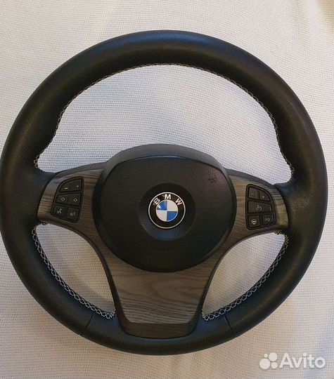 Руль бмв спорт с обогревом на X5e53, X3 e83, 5 e39