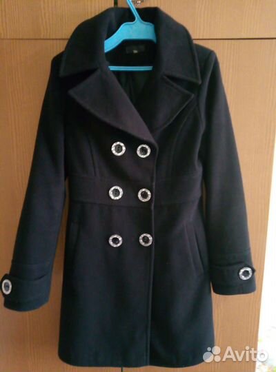 Пальто женское 42 44 черное