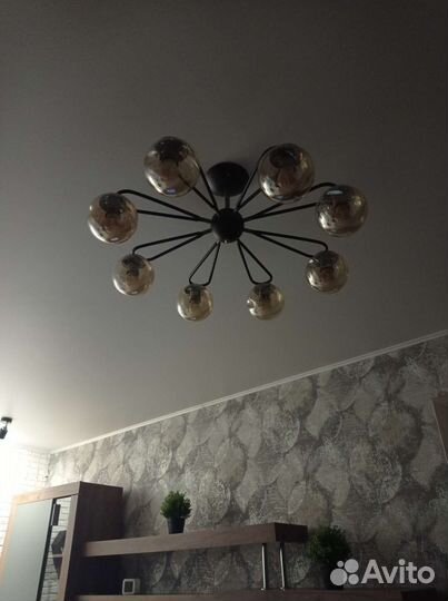 Люстра потолочная подвесная бу