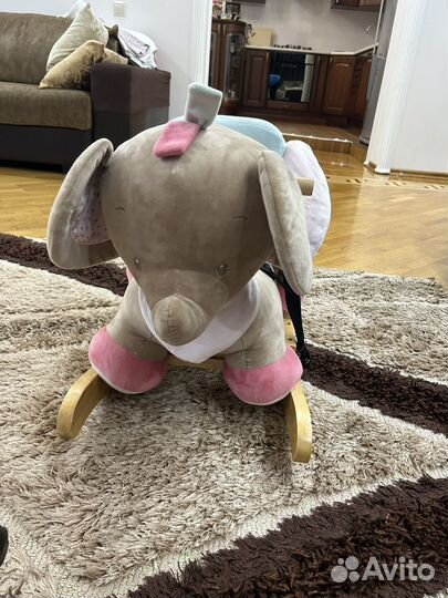 Детская качалка слон