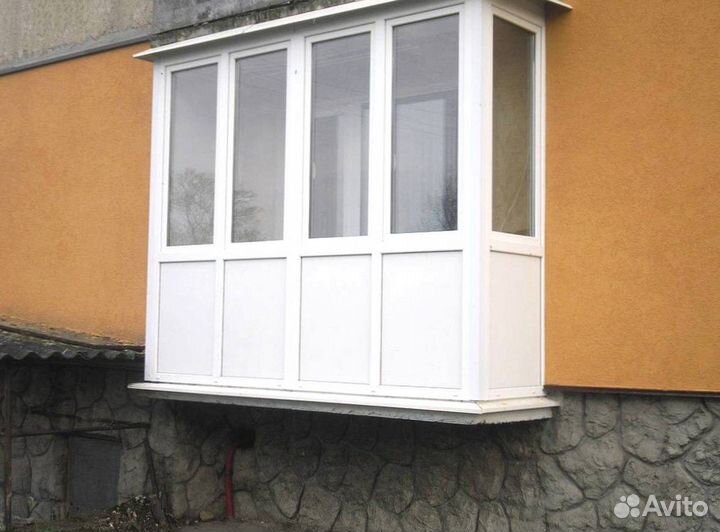 Остекление балконов и лоджий