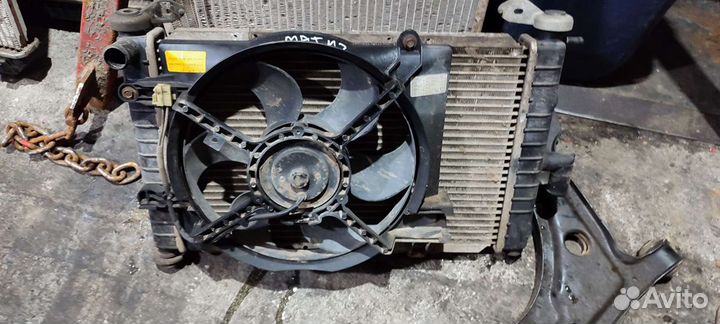 Радиатор охлаждения daewoo matiz