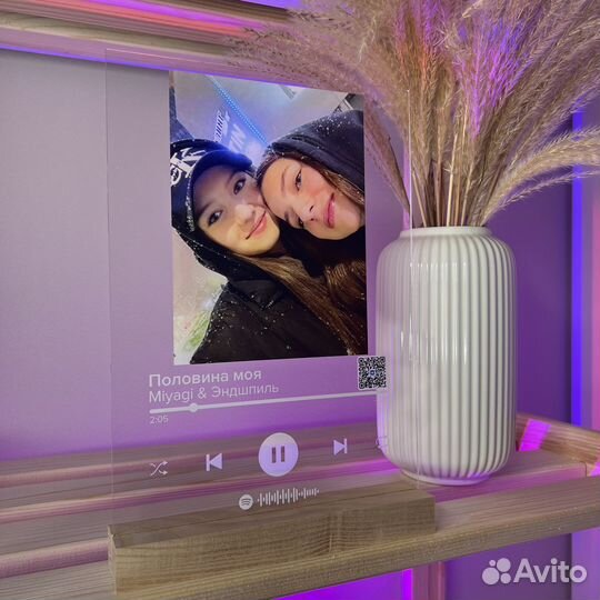 Живое фото на орг. стекле