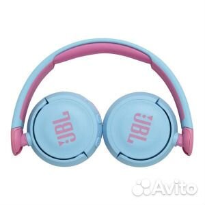 Беспроводные наушники JBL JR310BT, голубой/розовый