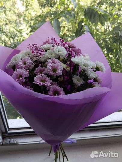 Букет хризантем