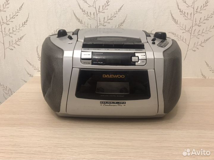 Магнитофон daewoo музыкальный центр