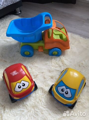 Грузовик Полесье+2 машинки