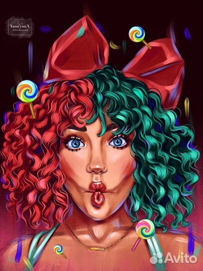 Арт-Портреты по Фото / Аватарки / Иконки на Заказ