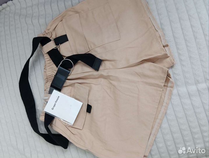 Джинсовые шорты и хб