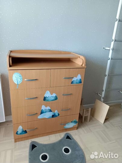 Комод детский с пеленальным столиком