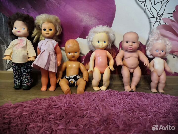 Куклы, пупс целлулоид СССР