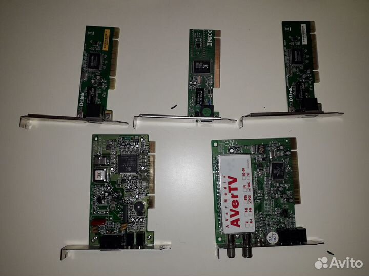 Компьютерный тв тюнер, модем, сетевые карты