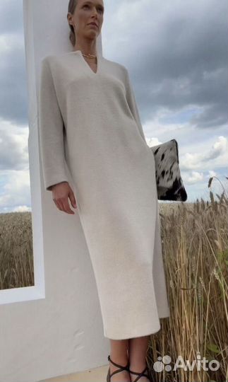 Стильное платье альпака