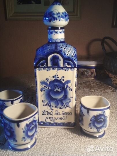 Посуда гжель