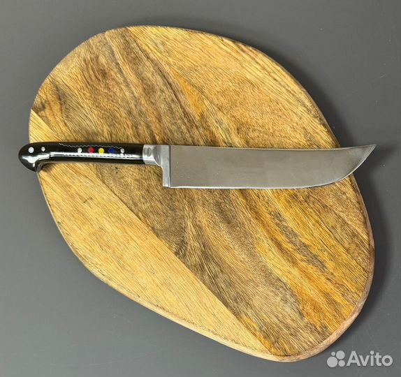 Нож кухонный узбекский Пчак нержавейка миниатюрный