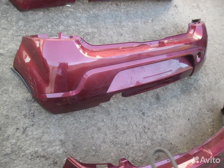 Renault Sandero 2009-2014 бампер задний сандеро