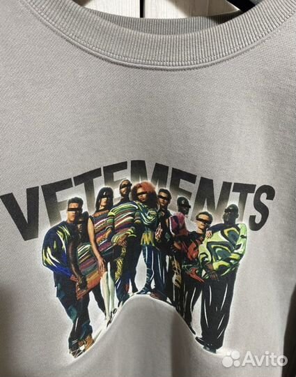 Vetements свитшот