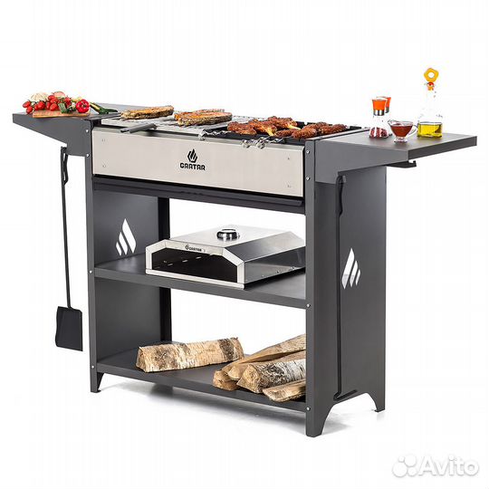 Мангал 2 полки