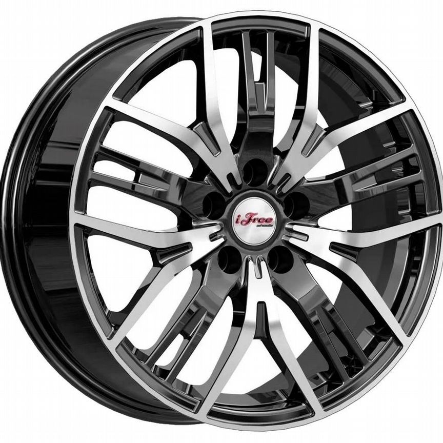 Диски iFree Аскет 7x17 5x108 ET45 D67.1 Блэк Джек