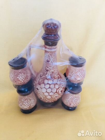 Графин и стаканчики набор для вина