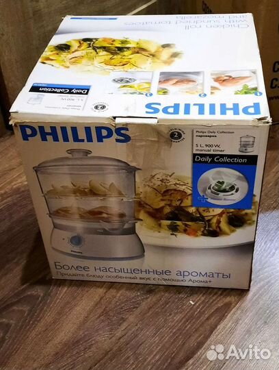 Пароварка philips