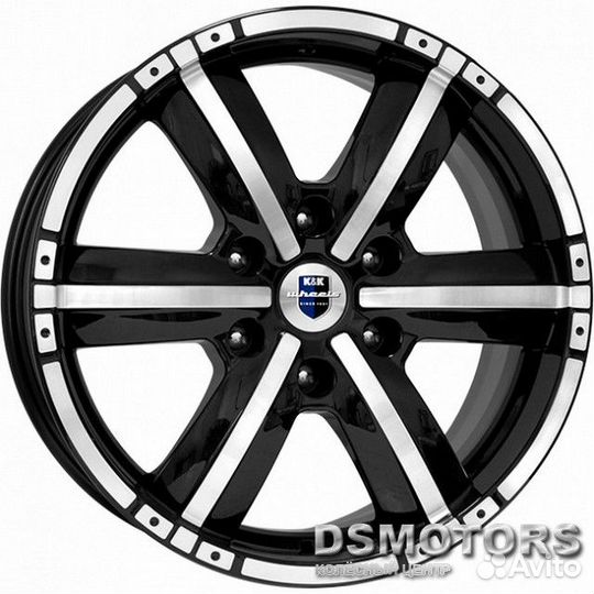 Диски Окинава 8.0/18 6x139.7 ET25 d106.1 алмаз чёр