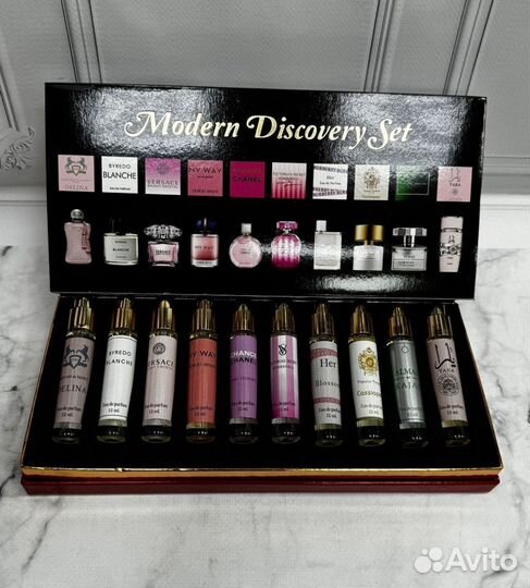 Парфюмерный набор modern discovery SET 10 В 1