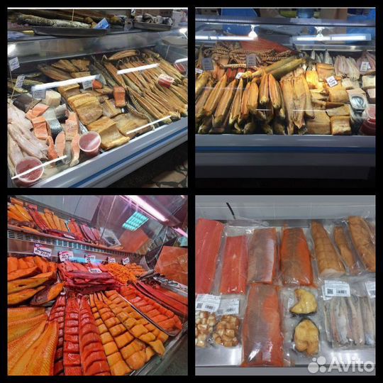 Рыба копчёная соленая и вяленая