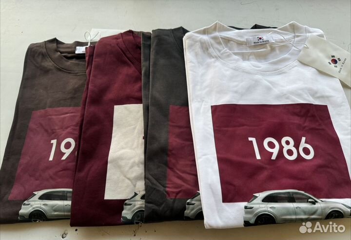 Футболка made in korea плотный хлопок