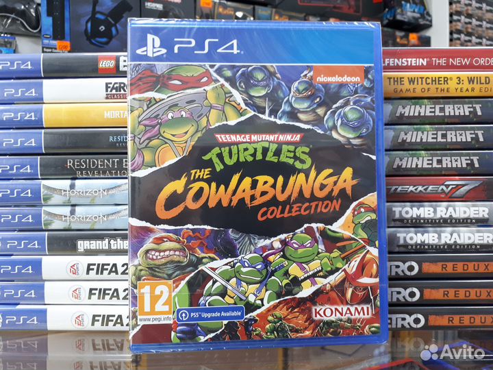 Черепашки ниндзя Cowabunga Collection PS4