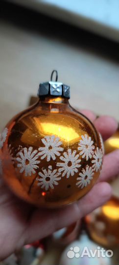 Елочные игрушки ГДР / шары