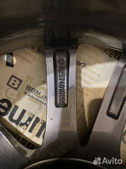 Диски на Mercedes r18 бу