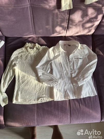 Рубашка школьная+ водолазка