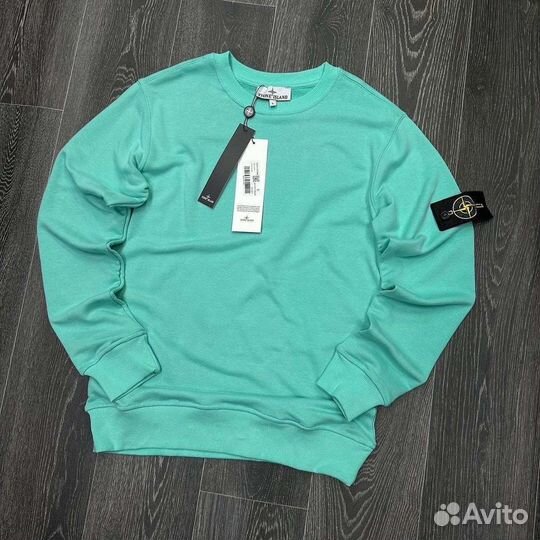 Свитшот кофта lux stone Island 0411 brn