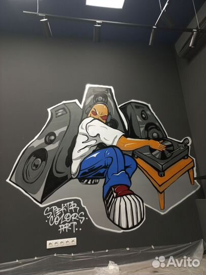 Граффити оформление роспись стен