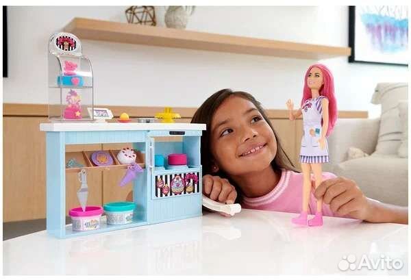 Барби кондитерская с куклой.новый