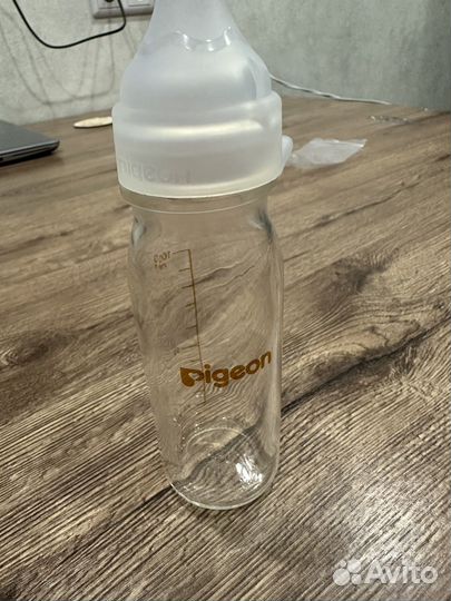 Pigeon бутылочка стеклянная для недоношенных