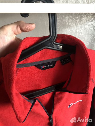 Флисовая кофта/флис 1/3 zip Berghaus