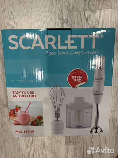 Блендер scarlett