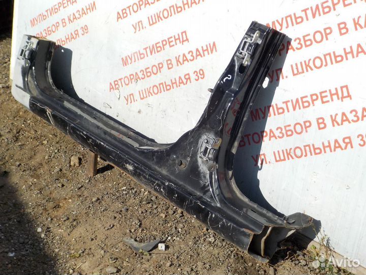 Порог левый со средней стойкой Киа Спектра