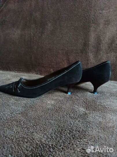 Туфли женские 39 размер натуральная замша