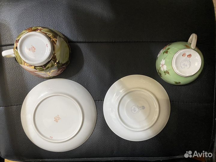 Чайные пары большая Фарфор лфз Барановка