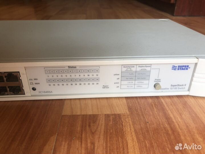 Super stack 2 baseline 10/100 24 порта
