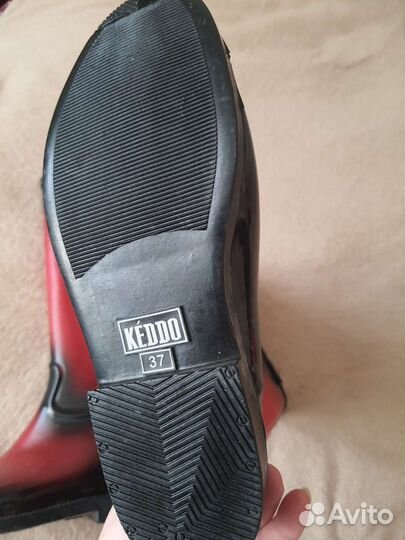 Резиновые сапоги keddo 37