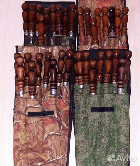 Подарочный набор шампуров в чехле