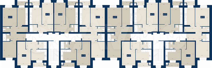 2-к. квартира, 56,1 м², 5/5 эт.