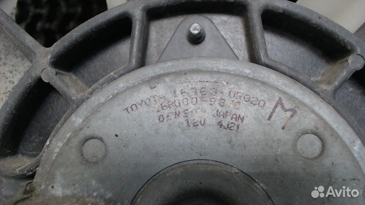 Вентилятор радиатора Toyota Auris E15, 2008