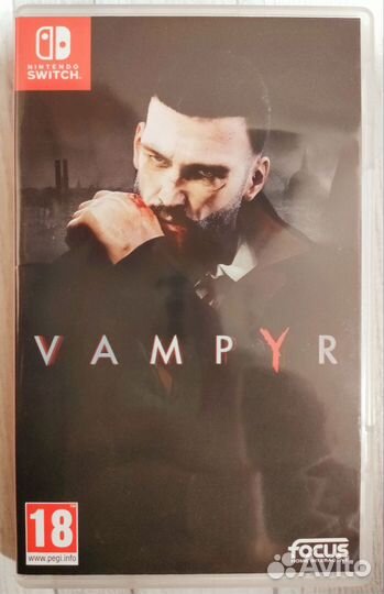 Vampyr Nintendo switch